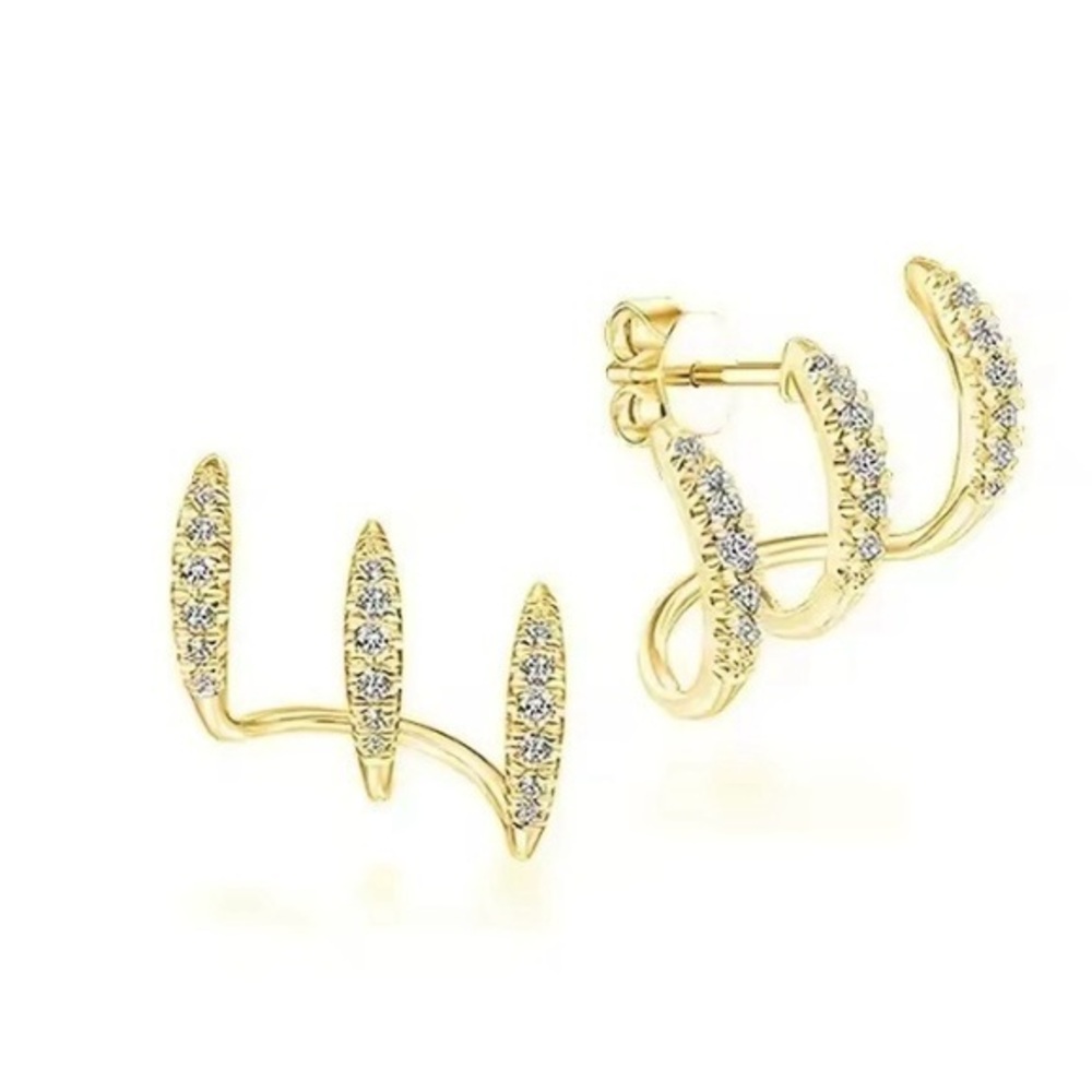 New in 925 Silver with 14k gold